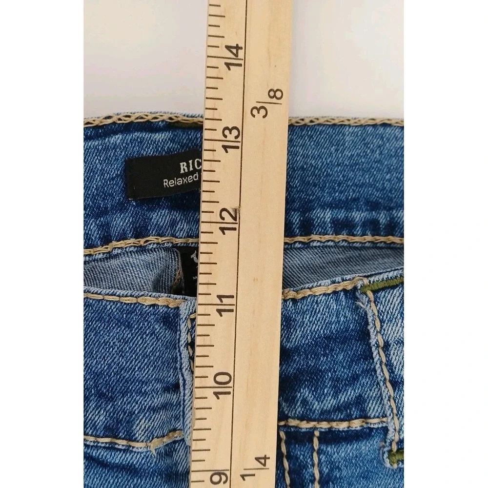 True Religion Mens Ricky BigT Relaxed Straight 36x33